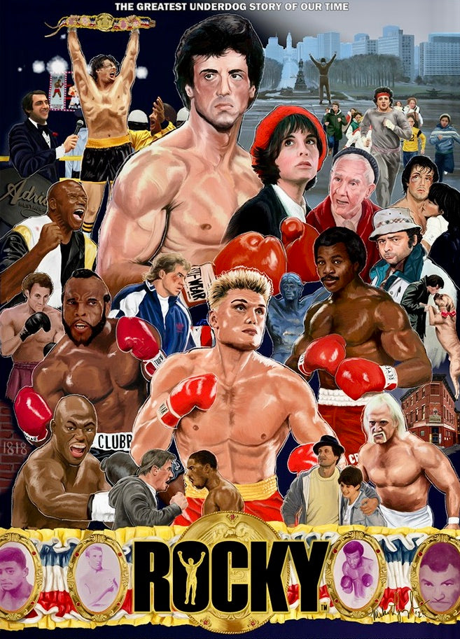 ROCKY A3 MATT photo print